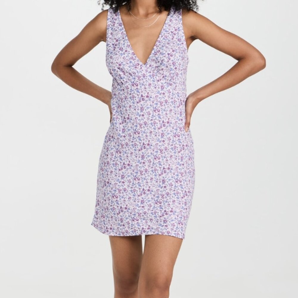 NWT Reformation Calix Dress Purple